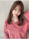20代30代大人かわいいセミロングレイヤー★ブランジュ