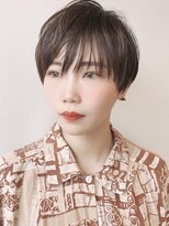 モリオフロムロンドン 原宿本店(morio from London) 【morio 原宿】黒髪マッシュショート 前髪あり 襟足刈り上げ