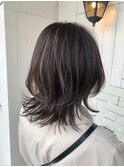 【amule hair】ミディアムレイヤースタイル