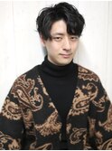 天神【BIRTH】かき上げ韓国マッシュ×ツーブロック刈り上げ