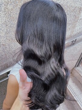 ヒアー 岡山(here) 髪質改善/韓国風レイヤーシースルーバングヨシンモリ