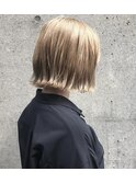 前下りボブ 外ハネボブ ハイトーンボブ タッセルボブ