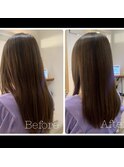 髪質改善カラー