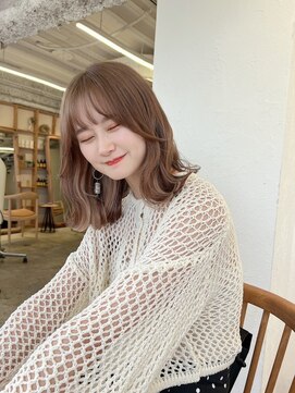 フィーユアンウル 梅田茶屋町(fille en uru.) 絶対かわいい♪インナーカラー