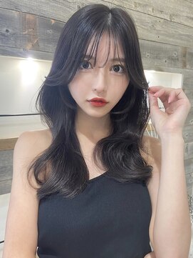アリュウル 表参道(ALLURE) 褒められる、大人可愛い韓国くびれヘア/レイヤーカット/艶カラー