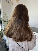 透け感オリーブベージュ