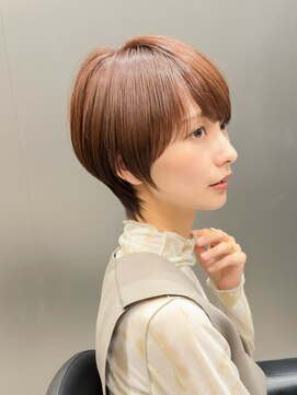 ハルキミナト ジャパン トウキョウ(HARUKI MINATO japan TOKYO) 30代40代50代耳かけショート前髪なしハンサムショートカット