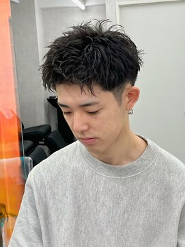 ポート 浦和(PORT) スパイキーショートツイストスパイラルパーマメンズマッシュ