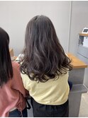 コテ巻き風パーマ