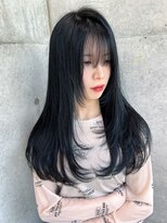 ロンドメリア 天神大名店(Lond Melia) ★くびレイヤー美髪エアリーロング似合わせカットピンクブラウン