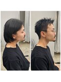 【ステップボーンカット】刈り上げショート