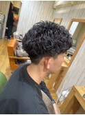 パーマをあててセットを楽に!