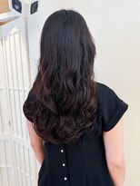 チョビー 銀座(chobii)&nbsp;西/グレージュ/デジタルパーマ/伸ばしかけ/透明感/薄めバング