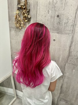 ビスポーク(BESPOKE) ピンクグラデーションバレイヤージュ