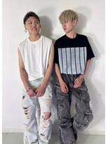 メンズサロン キング 梅田店(Men’s salon K!ng)&nbsp;波巻きツイストスパイラルパーマ/フェザーパーマ/眉毛/メンズ