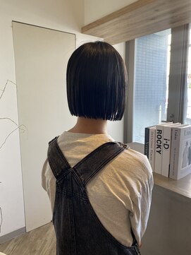 ヘアーエスクールステラ(hair S.COEUR stella) ぷつっとボブ