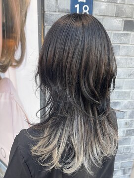 ネオリーブ ジューク 日吉店(Neolive JuQ) 韓国系ロングウルフ☆レディース日吉