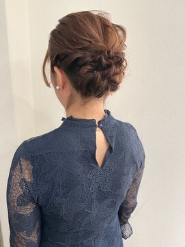 ムクヘアー(muk hair) クラシカルシニヨンアレンジ