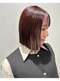 切りっぱなしボブ