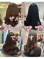 アピッシュ ギンザ(apish ginza)&nbsp;浅子小百合/いろんなスタイルをパーマで再現