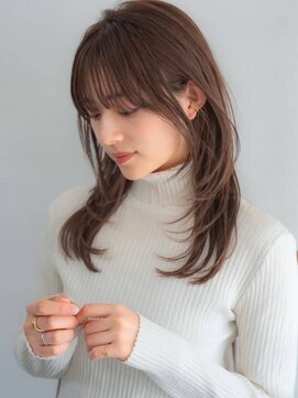 ベンジー 向ケ丘遊園店(benji) 大人可愛いレイヤースタイル