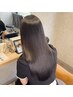 【土井指名限定】髪質改善ストレート＋極淳潤艶トリートメント　33,880～