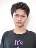 韓流ヘア コンマバング メンズショートヘア メンズパーマ
