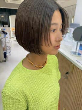 コンティロミー(CONTI ROMMY.) 20代~50代☆小顔ショートボブヘアカット☆パッツン髪質改善