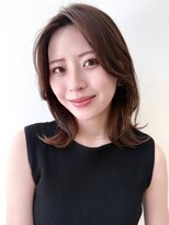 ケーツー心斎橋 クイーンズガーデン バイ ケーツー(K two QUEEN'S GARDEN by K two)&nbsp;＠BAILA掲載*ミディアムレイヤーカット*くびれヘア*髪質改善