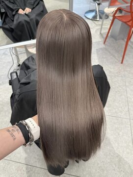 ペレ 梅田(PELE) ミディアムヘア/暗めカラー/グランマッシュ/梅田