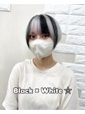 White base Design Black☆