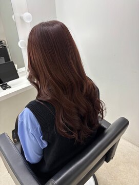 ジーナ 札幌(Zina) 美髪＊エアリーロング＊ピンクブラウン＊髪質改善＊Zina札幌