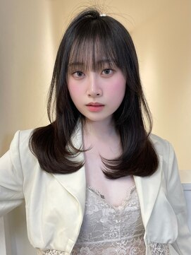 レイヤー/レイヤーカット/ローレイヤー/グレージュ/ヨシンモリ