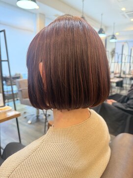 ウォームブラウン/ボブ