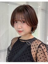 リュミエ ドゥ マッシュ(Lumier de mashu)&nbsp;【大阪/梅田/茶屋町/中崎町/】チョコレートブラウン×ショート