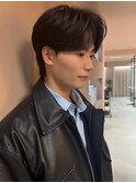 センターパート 大人な色気