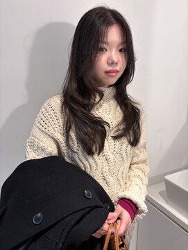 チクロヘアー(Ticro hair) @Luca グレージュカラー/レイヤーカット