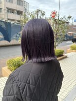 カノン(kanon)&nbsp;【kanon松戸】香野優子　ぱつボブバイオレット