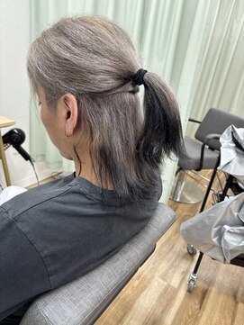 テーラヘアー 高座渋谷店(TELA HAIR) グレージュ×エンドカラー