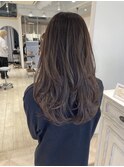 バタフライレイヤーウォームブラウン赤羽美容院レイヤーが上手い