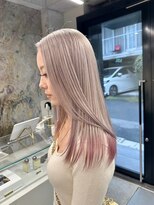 ソル ジングウマエ(SOL JINGUMAE)&nbsp;表参道ハイトーンカラーシルバーホワイトブロンドブリーチ2回