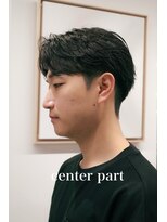 ロウ 銀座(RAW) ナチュラルセンターパート 毛流れセンターパート 銀座