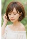 ディストーション(DISTORTION)の写真/グレイカラーもおしゃれ染めのように。ダメージレスでつやつやな染め上がりを体験！☆