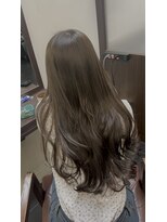ヘアーアンドエステ サニープレイス(Hair&Esthe Sunny Place)&nbsp;透明感たっぷりのグレージュカラー◎