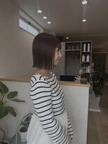 ヘアポップ(hair pop) ボブ 切りっぱなしボブ