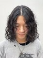 マール 矢場町(MARL) メンズカット×スパイラルパーマ/メンズのボブもお任せください