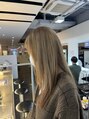 アルバサンス(albasanz) ブリーチカラーで創る透明感ベージュカラー