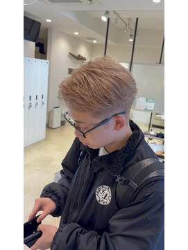 マティス 室見店(MATISSE) ミルクティーベージュ×ナチュラルフェードマッシュ