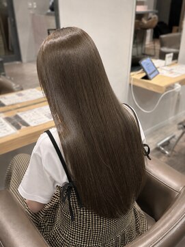 テト 藤沢(teto) 髪質改善縮毛矯正〈プレミアムコース〉×イノアカラー