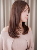 カバーヘアアンドスパ ブリス 浦和(COVER HAIR&SPA bliss) 艶感ストレートバタフライカット美髪レイヤーロング30代40代Y